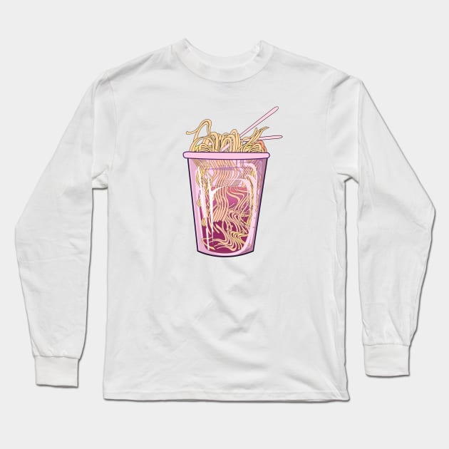 Ramen Long Sleeve T-Shirt by Bossin